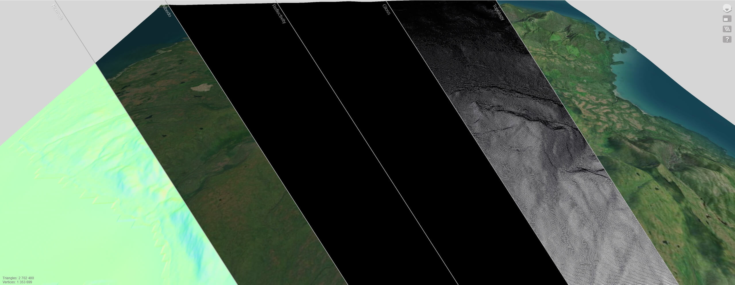 Zarembo Island Alaska USA 3D Model by