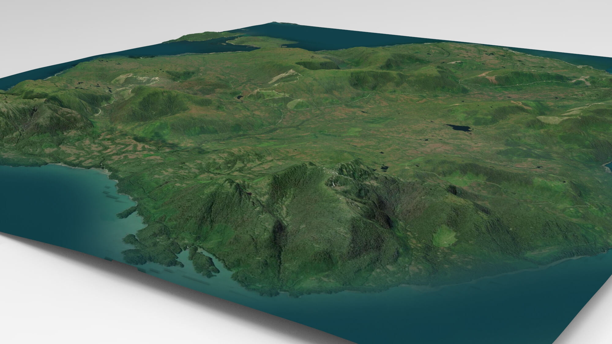 Zarembo Island Alaska USA 3D Model by