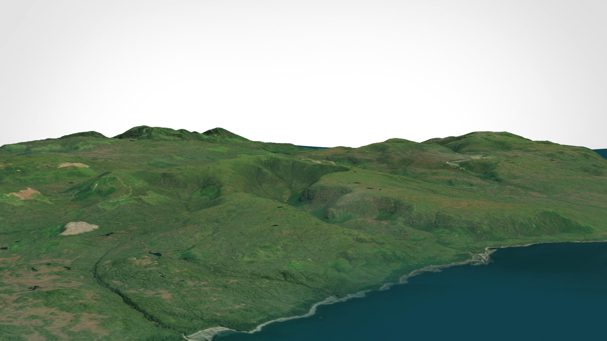 Zarembo Island Alaska USA 3D Model by