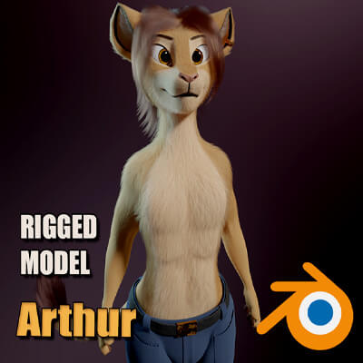 Arthur Anthro Lion