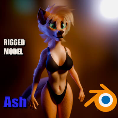 Ash Anthro Fox