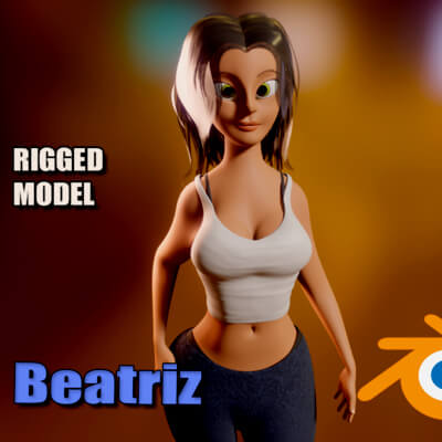 Beatriz Cartoon Woman