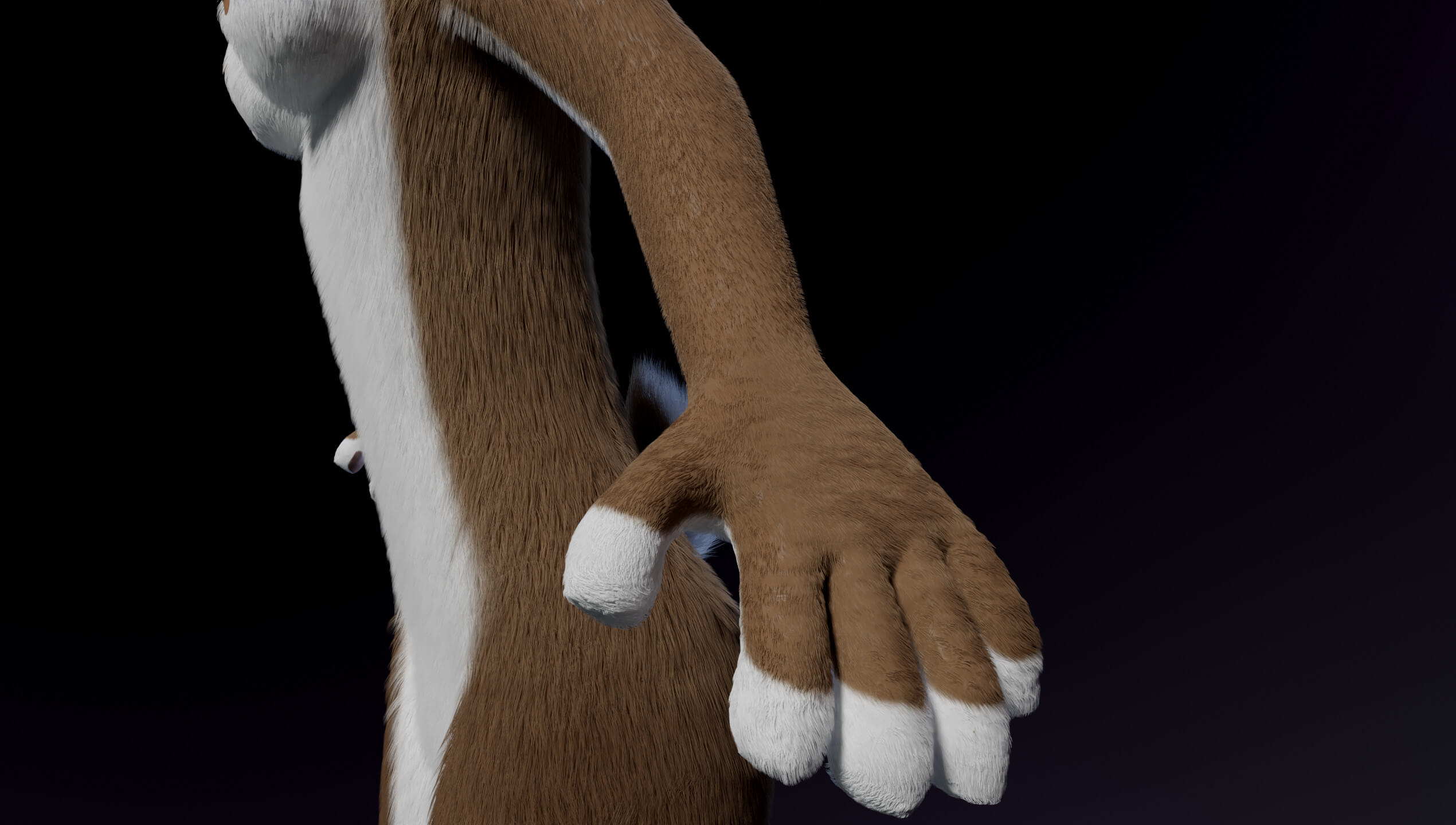 Carly Anthro Rabbit - 3D Model by CM Studios