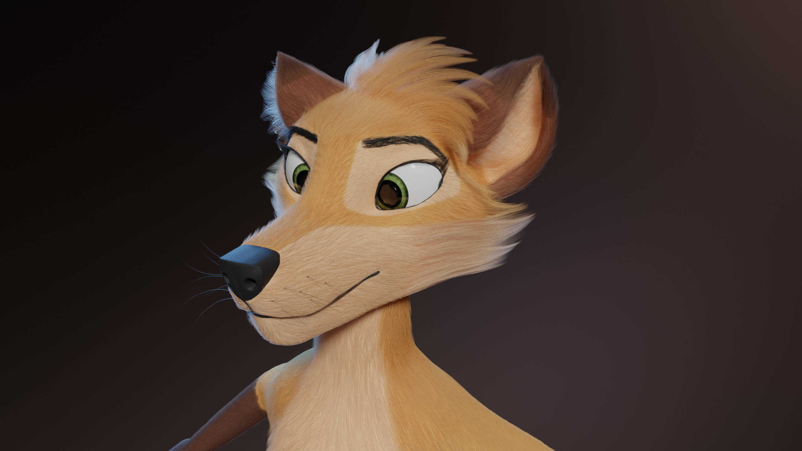 Catalina Anthro Fox - 3D Model by CM Studios