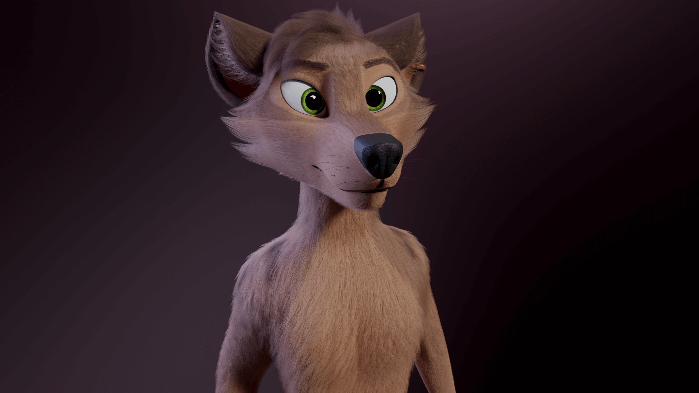 Kovu Render 1 3D Render, Digital Art by CM Studios