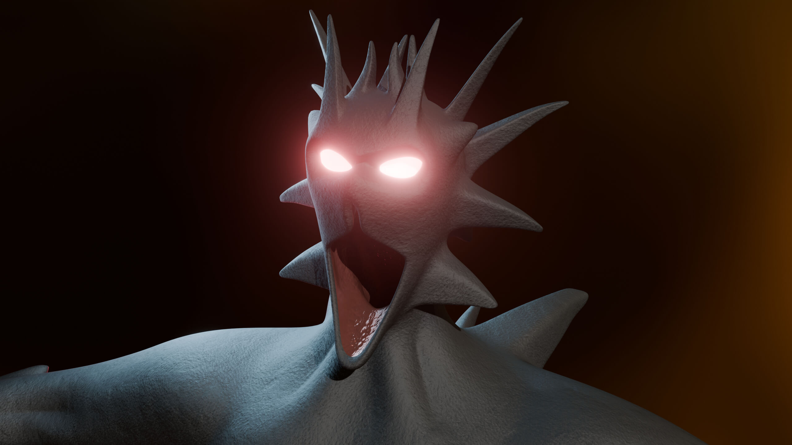 Giant Cursed Slender Entity - 3D Model by CM Studios