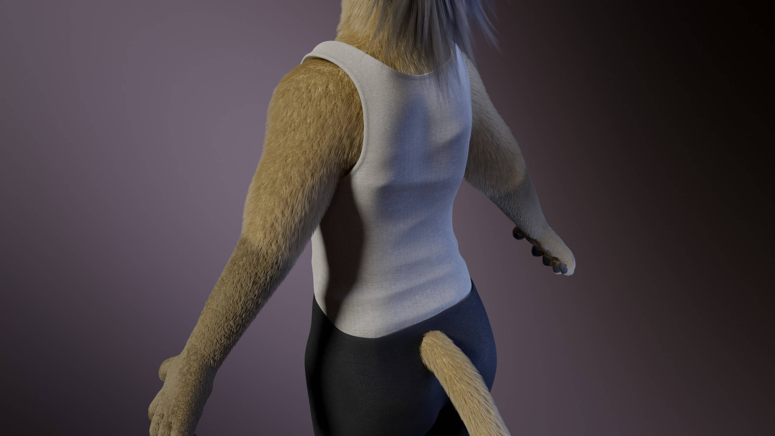 Logan Anthro Lion - 3D Model by CM Studios
