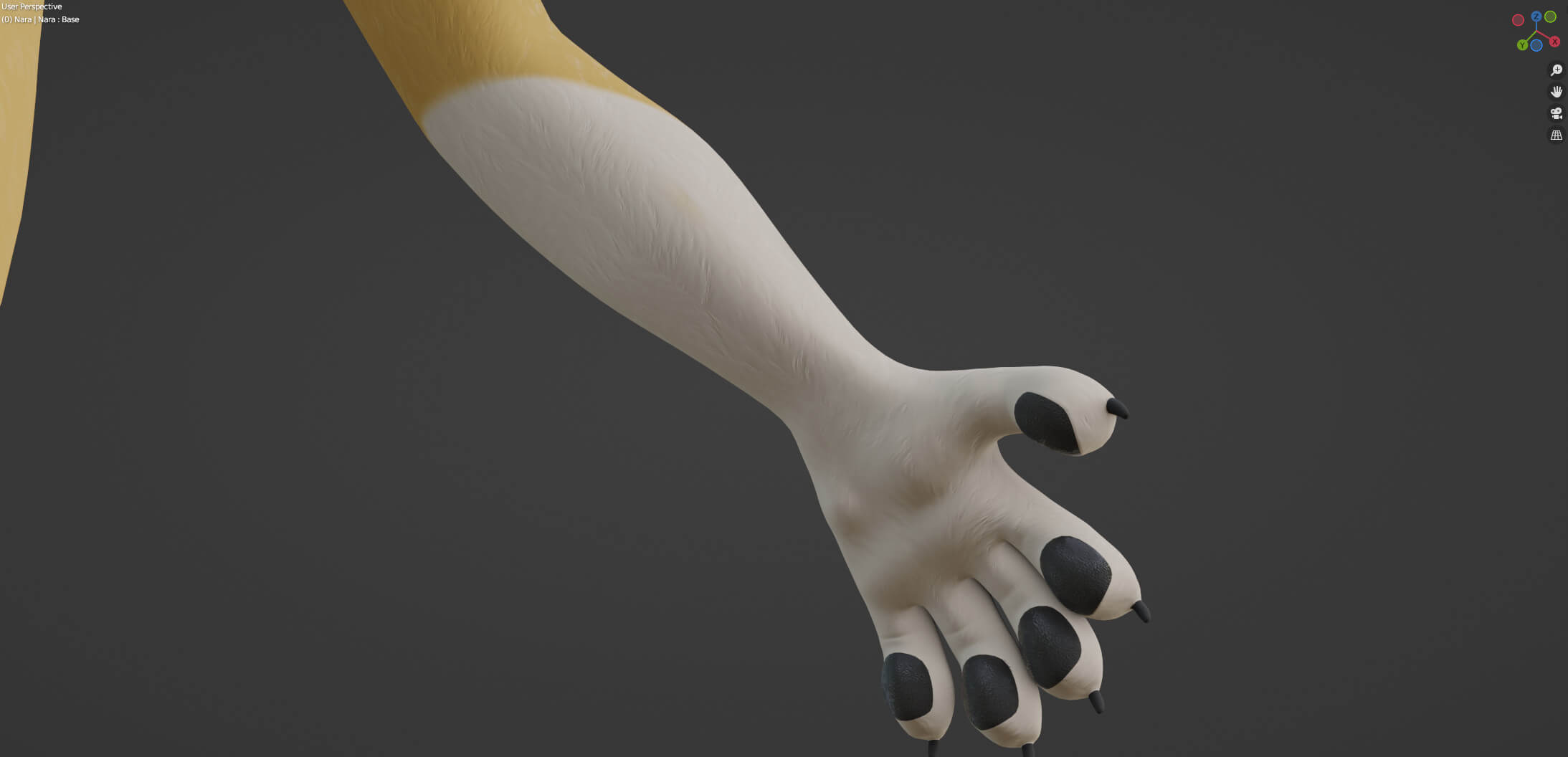 Nara Anthro Fox - 3D Model by CM Studios