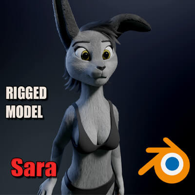 Sara Anthro Rabbit