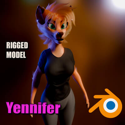 Yennifer Anthro Fox
