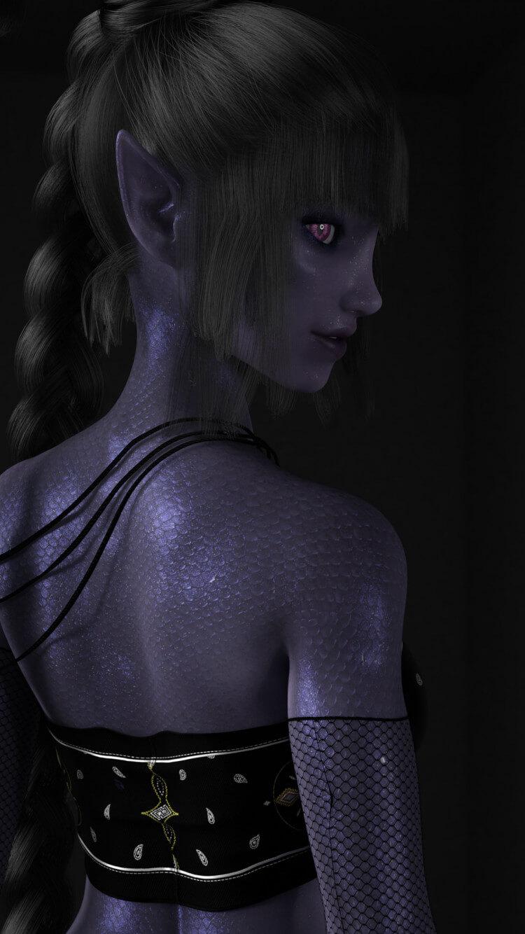 Mistress 3D Desktop HD Wallpaper