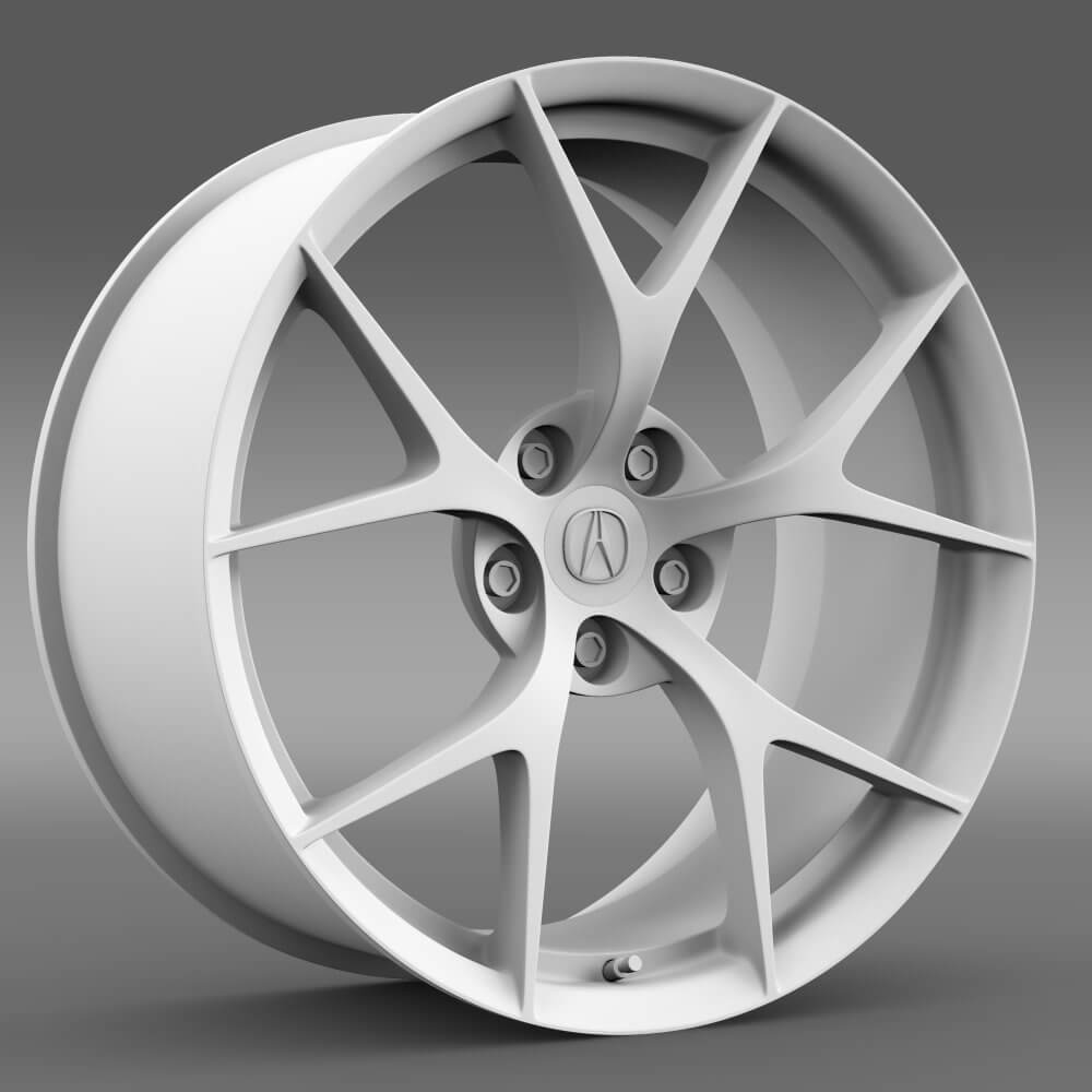 Nsx R Rim Acura NSX Rim 2015 3D Model