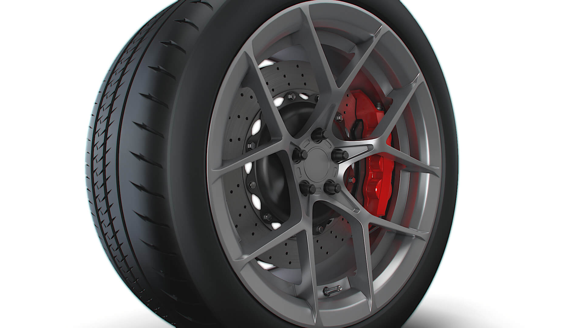 American Racing AR924 Wheel - 3D Model by Creative Idea Studio