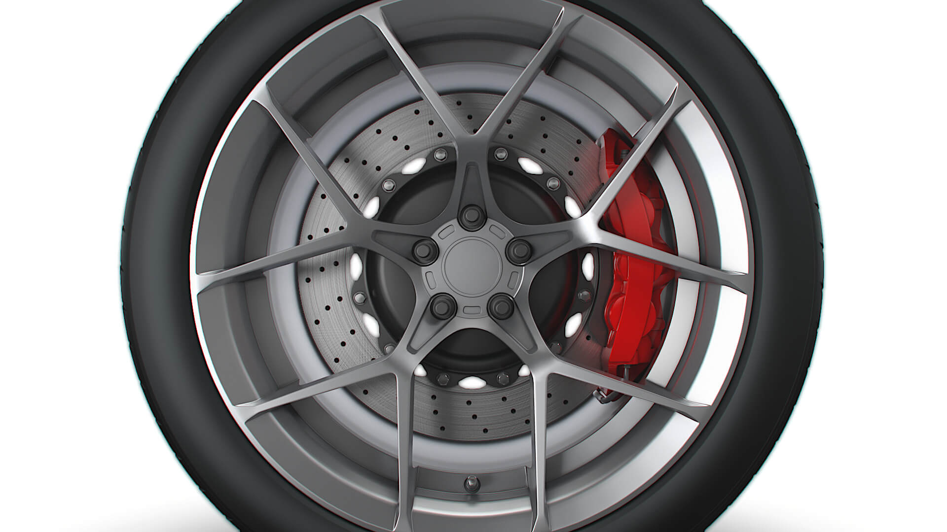 American Racing AR924 Wheel - 3D Model by Creative Idea Studio