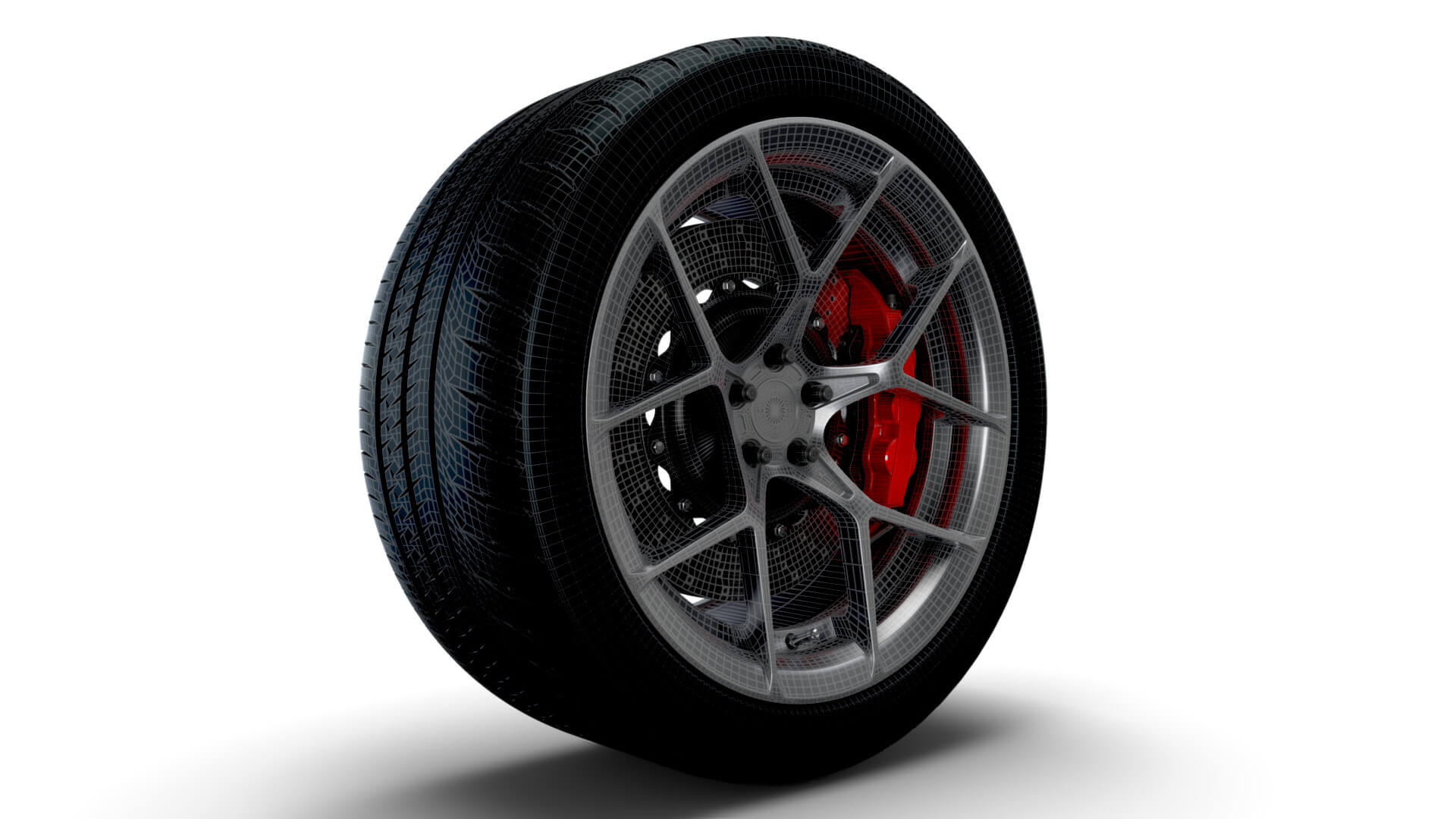 American Racing AR924 Wheel - 3D Model by Creative Idea Studio
