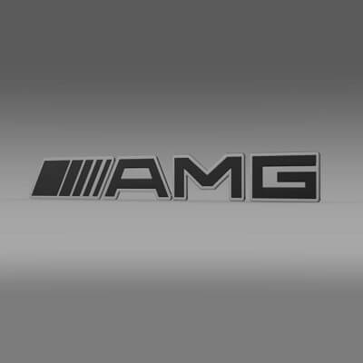 AMG Logo - 3D Model by Creative Idea Studio