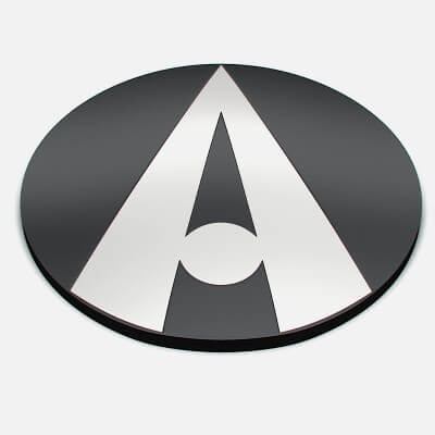Ariel Logo - 3D Model by Creative Idea Studio