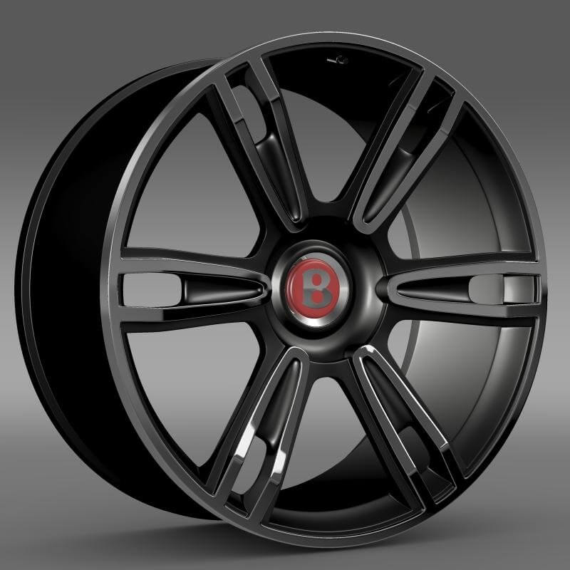 Bentley Continental GT Rim 3 - 3D Model by Creative Idea Studio