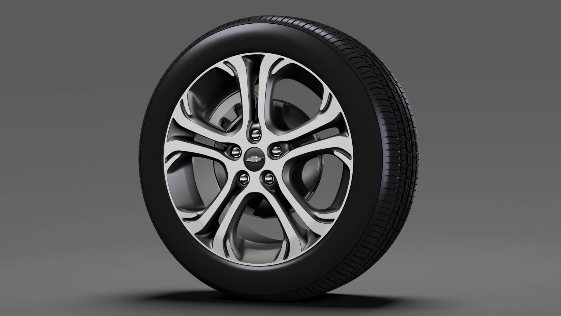 Chevrolet Bolt EV Wheel - 3D Model by Creative Idea Studio