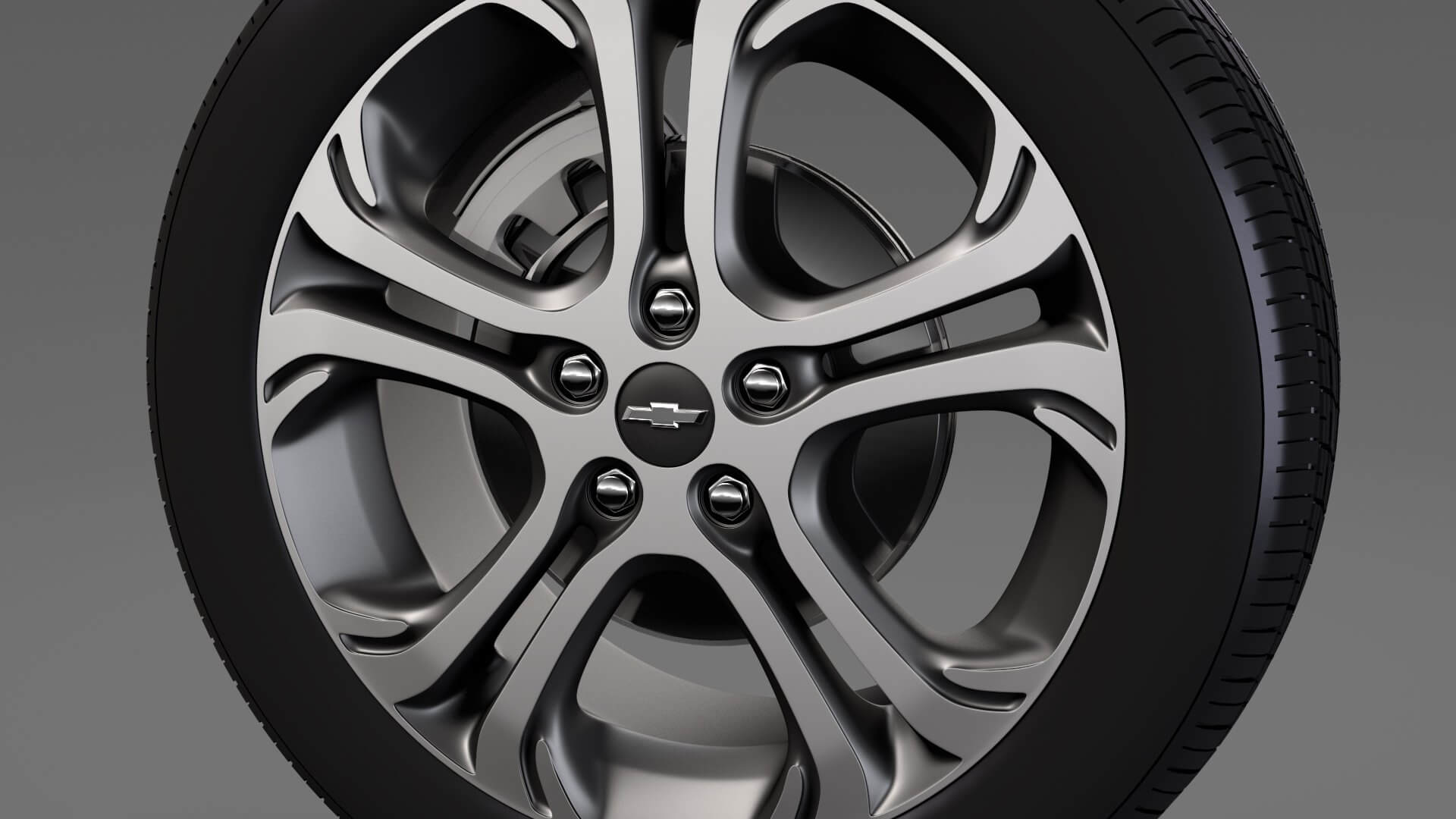 Chevrolet Bolt EV Wheel - 3D Model by Creative Idea Studio