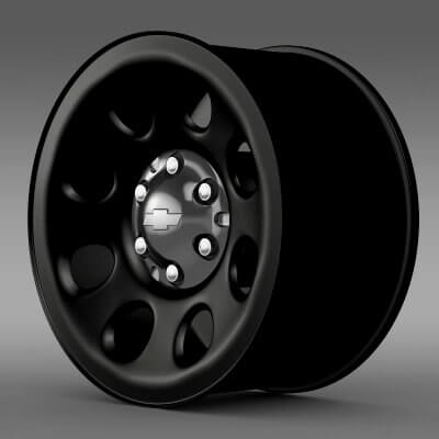 Chevrolet Tahoe Police Rim - 3D Model by Creative Idea Studio