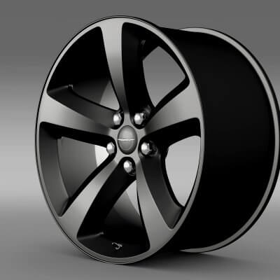 Chrysler 300S Rim - 3D Model by Creative Idea Studio