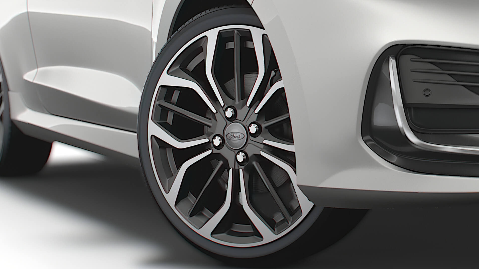 Fiesta 22 Inch Rims Ford Fiesta ST Line 2022 Wheel - 3D Model by Creative Idea Studio