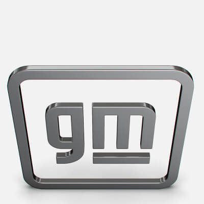 GM Logo - 3D Model by Creative Idea Studio