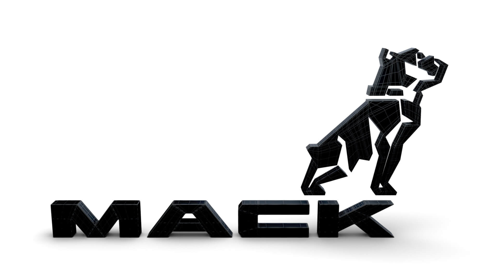 Mack Logo 3D Model by Creative Idea Studio