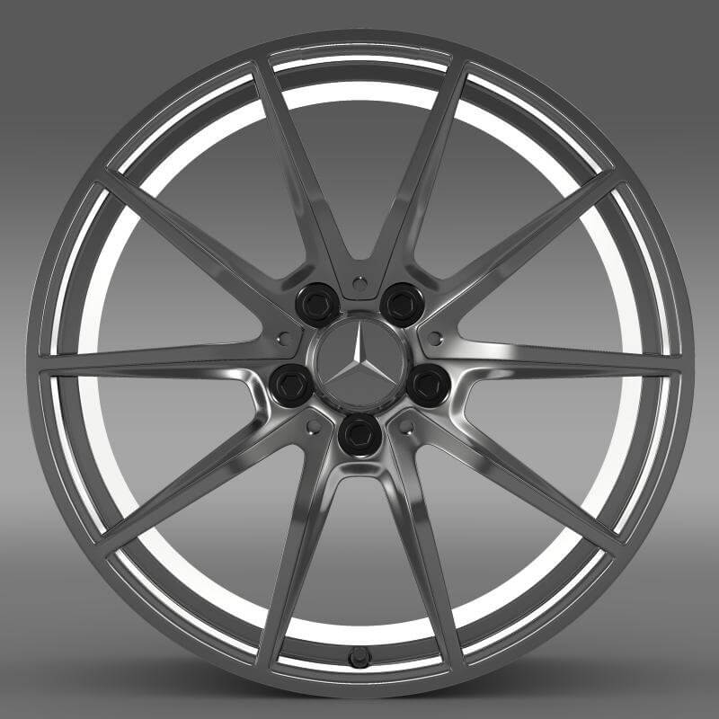 Mercedes Benz AMG GT Rim - 3D Model by Creative Idea Studio