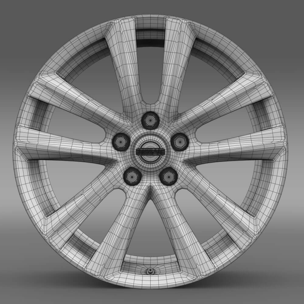 Nissan Fuga Hybrid Rim 2015 - 3D Model by Creative Idea Studio