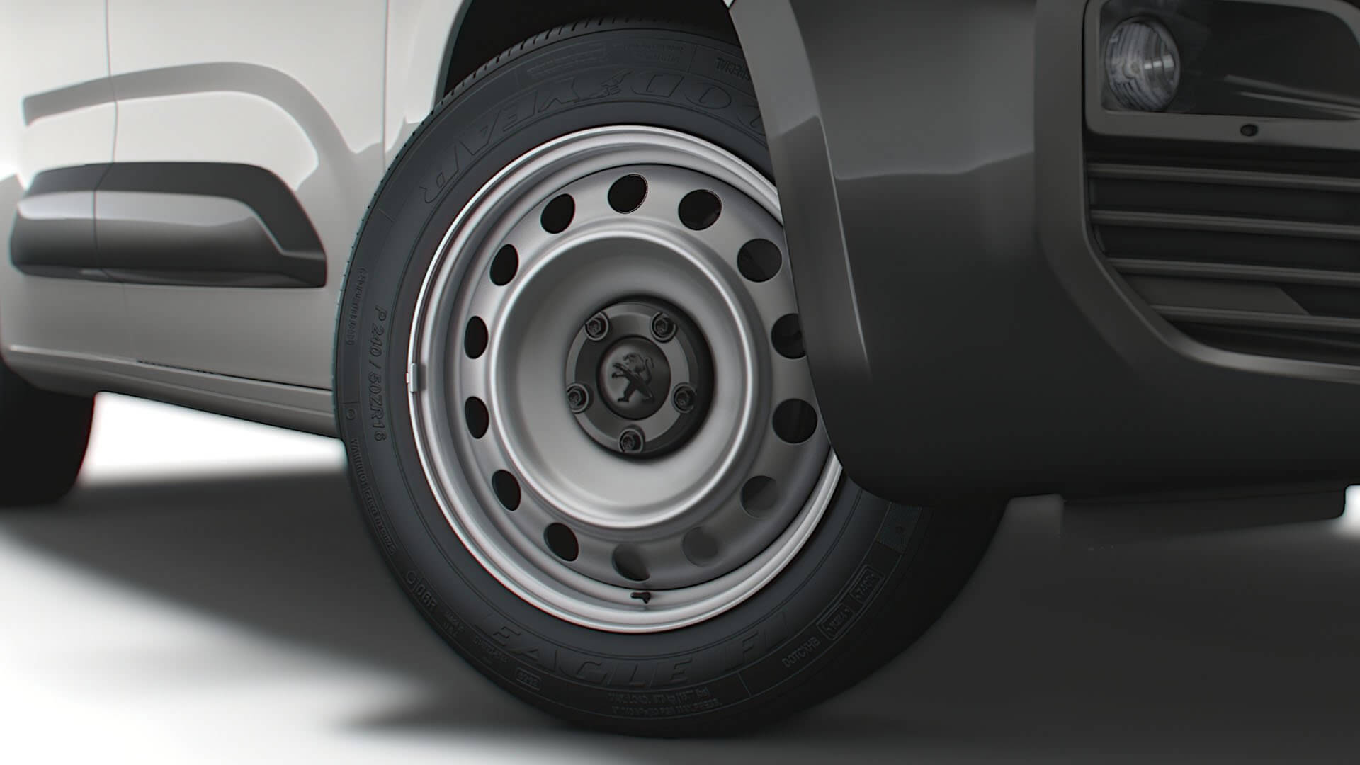 Peugeot Partner Professional 2020 Wheel - 3D Model by Creative Idea Studio