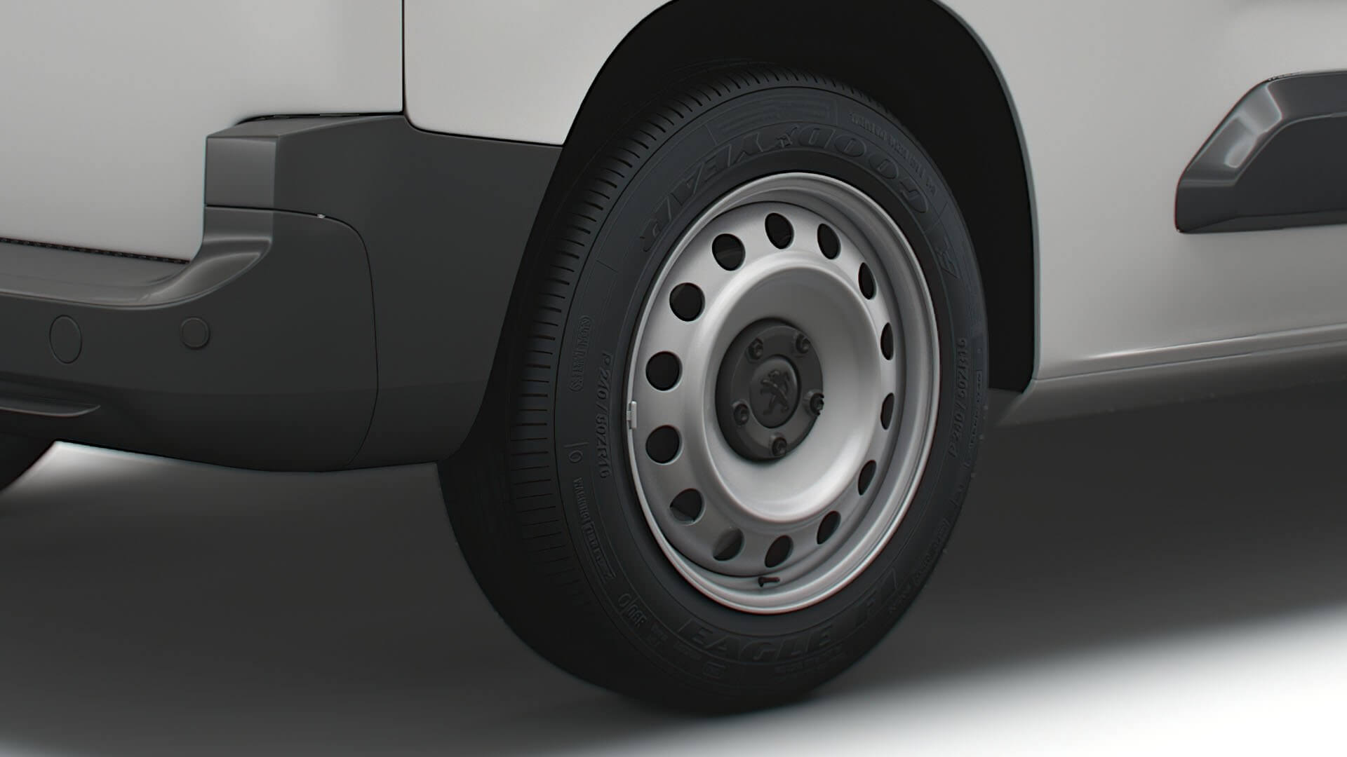 Peugeot Partner Professional 2020 Wheel - 3D Model by Creative Idea Studio