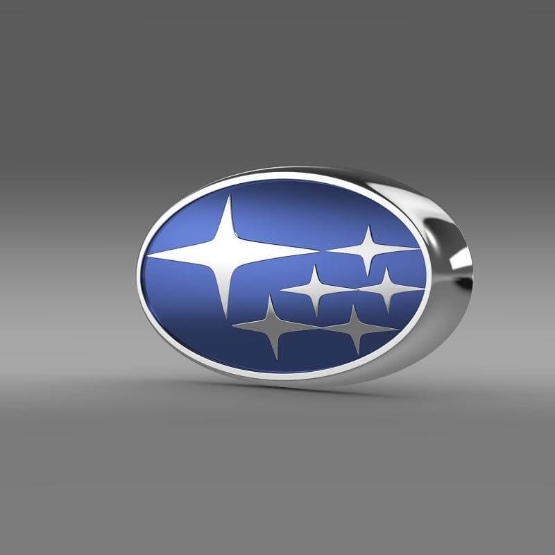 Subaru Logo 3D Model by Creative Idea Studio