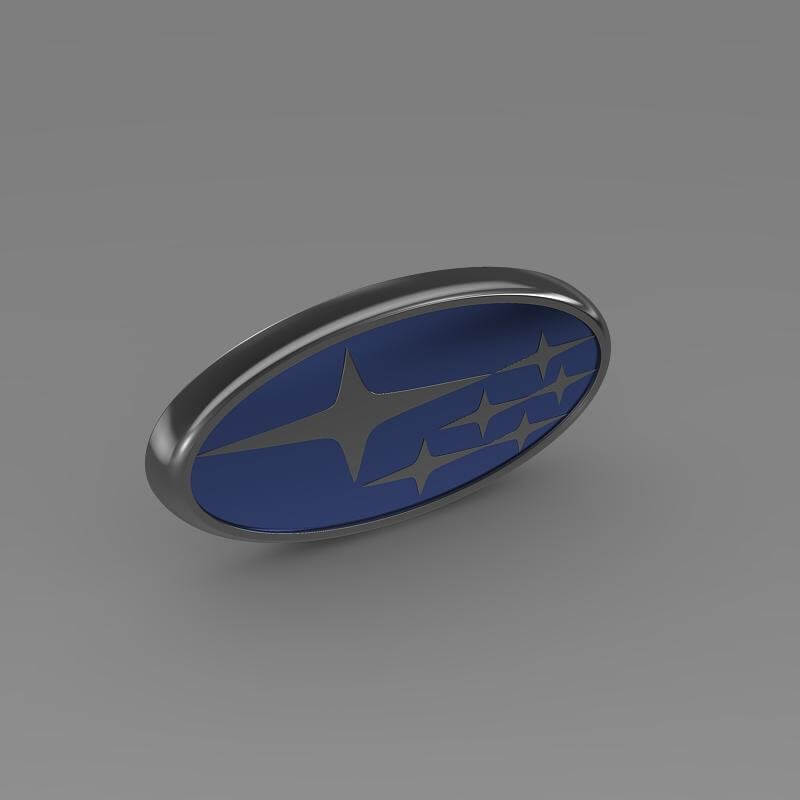 Subaru Logo 3D Model by Creative Idea Studio