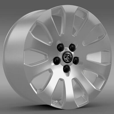 Inquest Rims Vauxhall Insignia Rim - 3D Model by Creative Idea Studio