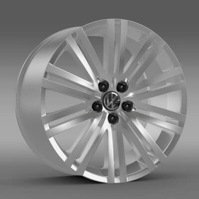 Volkswagen Polo BlueGT Rim - 3D Model by Creative Idea Studio