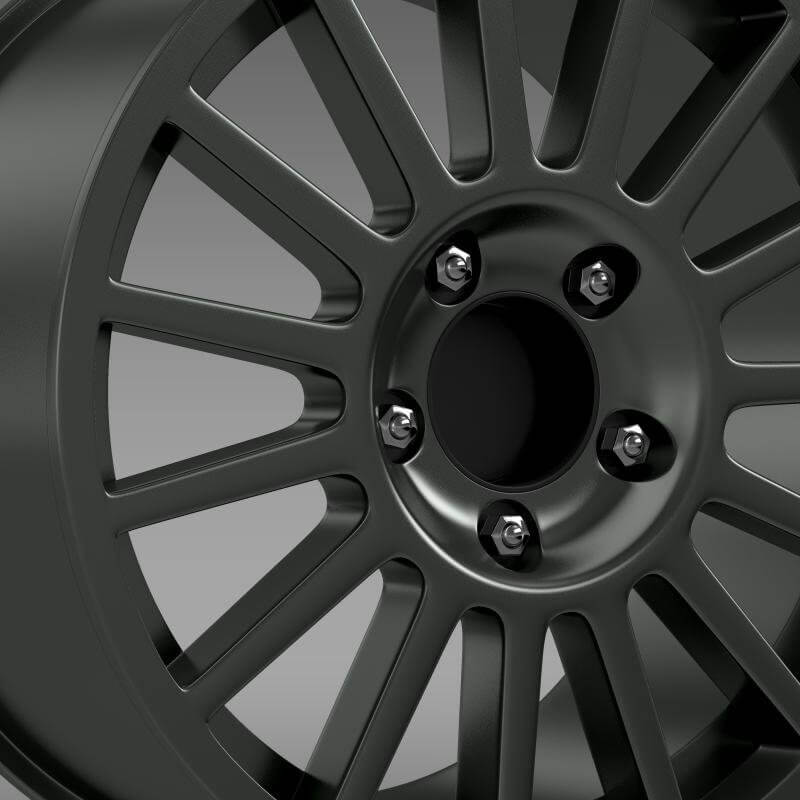 VW Polo R WRC Rim - 3D Model by Creative Idea Studio