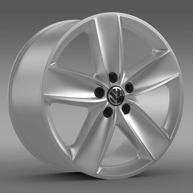 VW Polo Rim - 3D Model by Creative Idea Studio