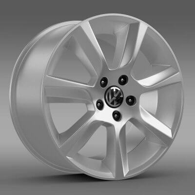 VW Polo Sedan Rim - 3D Model by Creative Idea Studio
