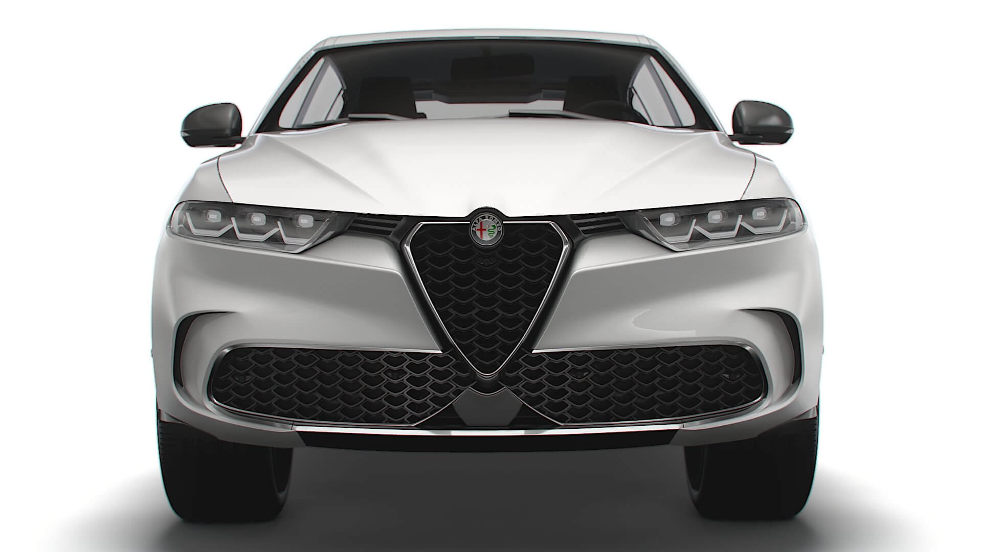 Copribagagliaio Auto Antiscivolo Tappetino Per Bagagliaio Alfa Romeo Tonale 965 2022-2023 (Upper Deck) - Impermeabile, Antiscivolo, In Similpelle