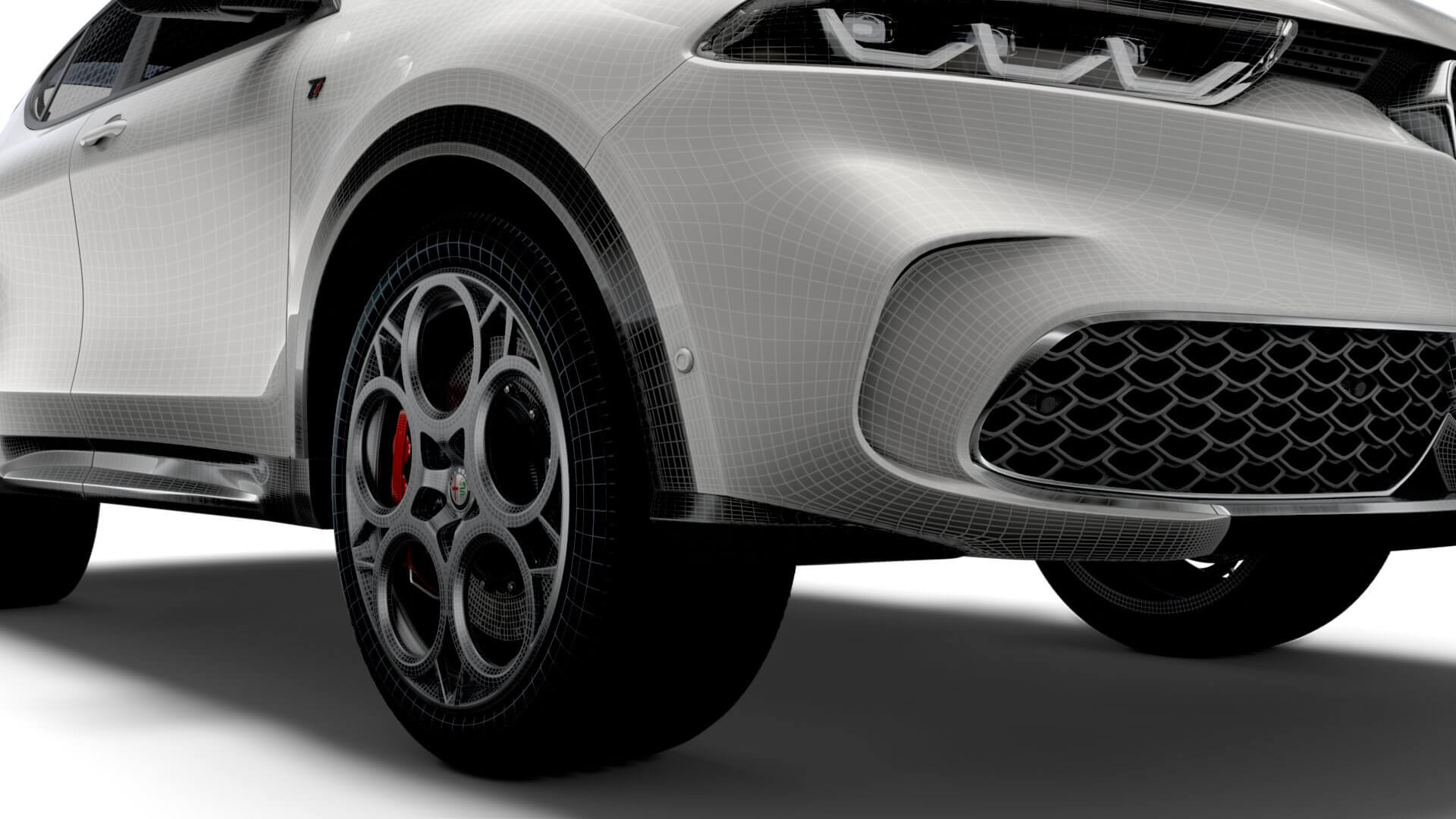 Tappetini per auto blu scuro per Alfa Romeo Tonale 965 (2022-2024) Plug-in-Hybrid | Tonale 965 (2022-2024) Plug-in-Hybrid | [BE
