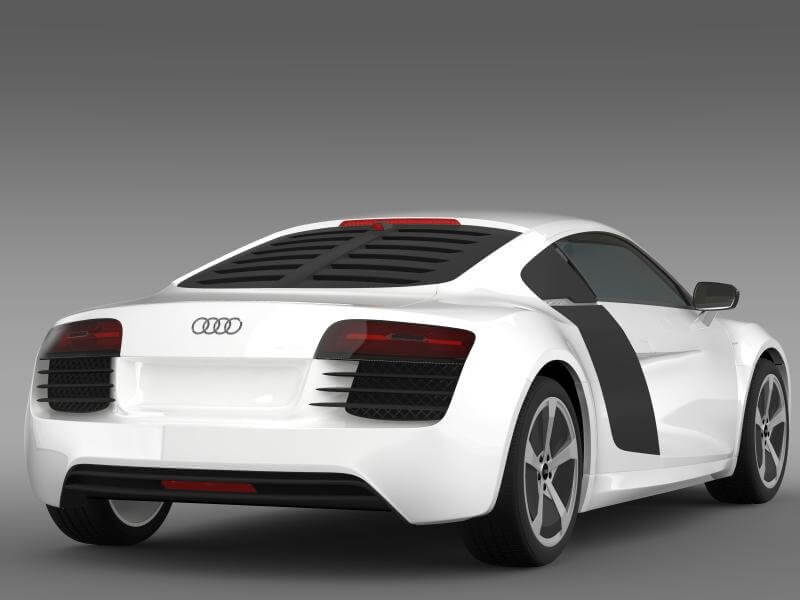 Audi R8 E Tron Prototype 2013 - 3D Model by Creator 3D