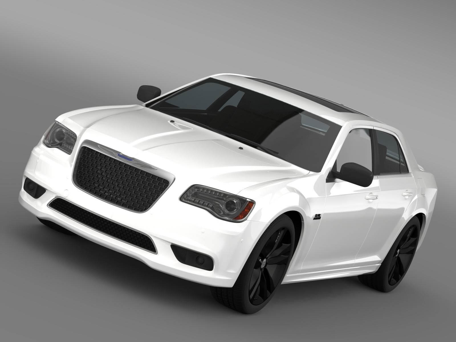 Chrysler 300 Srt8 Satin Vapor Lx2 14 3d Model