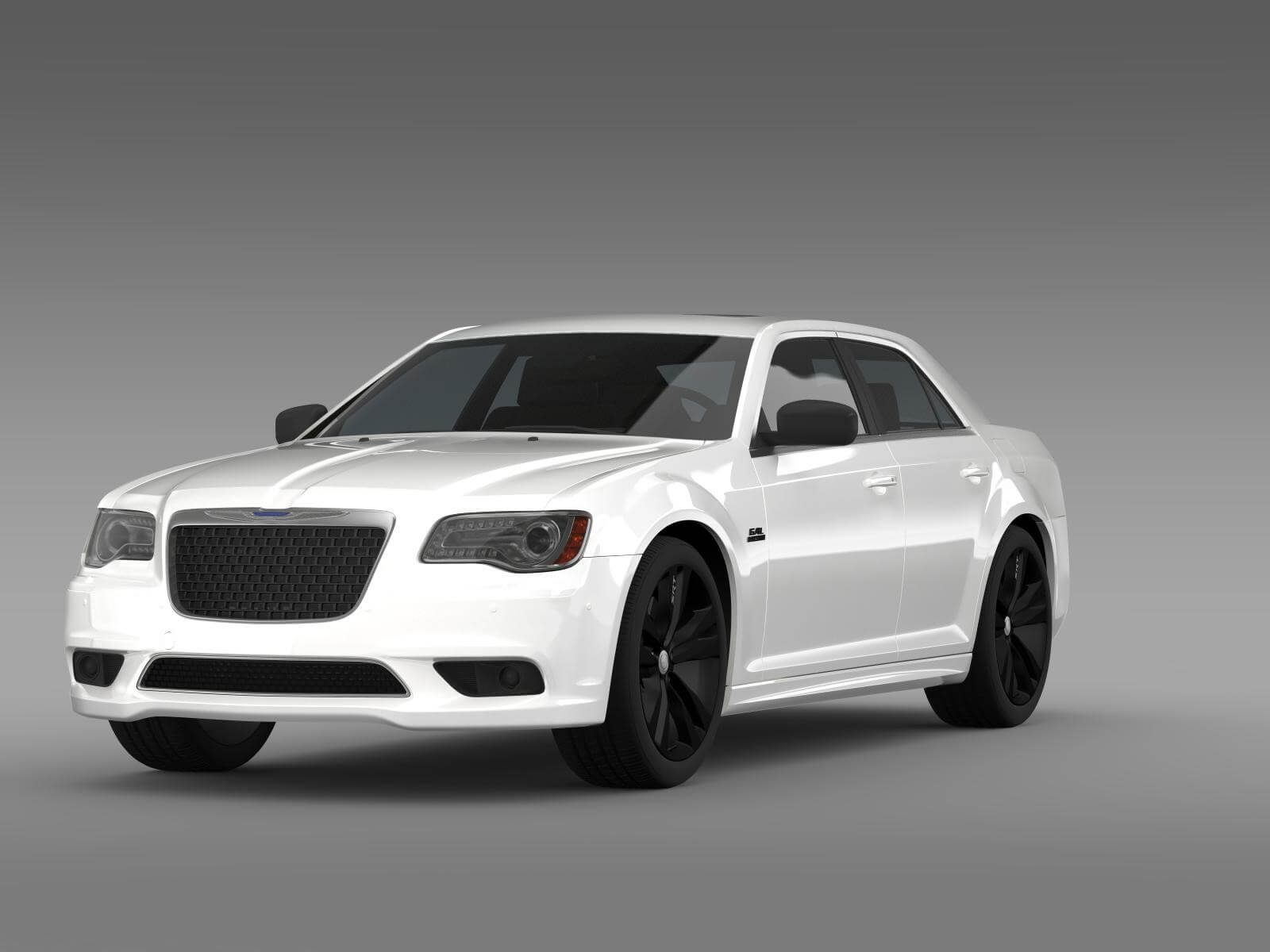 Chrysler 300 Srt8 Satin Vapor Lx2 14 3d Model