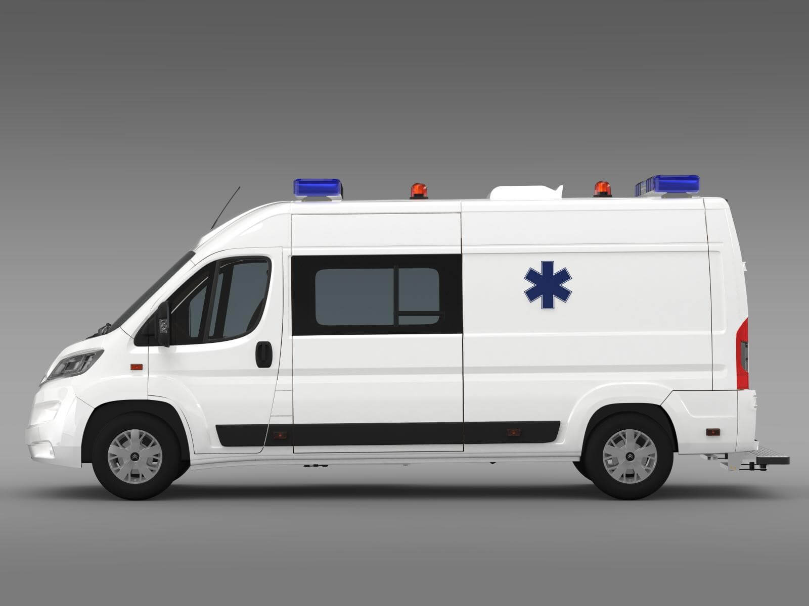 Citroen Jumper Ambulance 2015 - 3D Model by Creator 3D