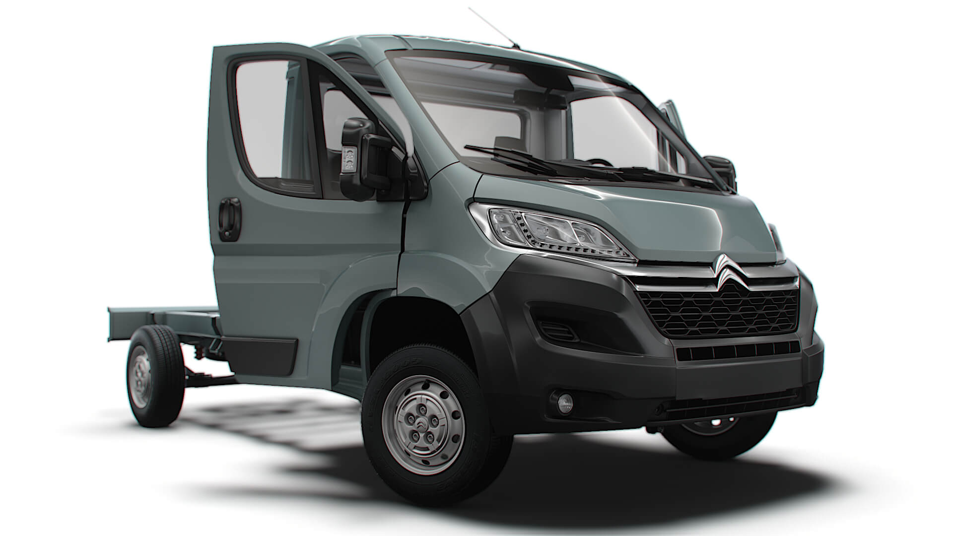 Citroen Jumper Chassis Truck Scab 3450WB Hqinterior 2023 - 3D Model by ...