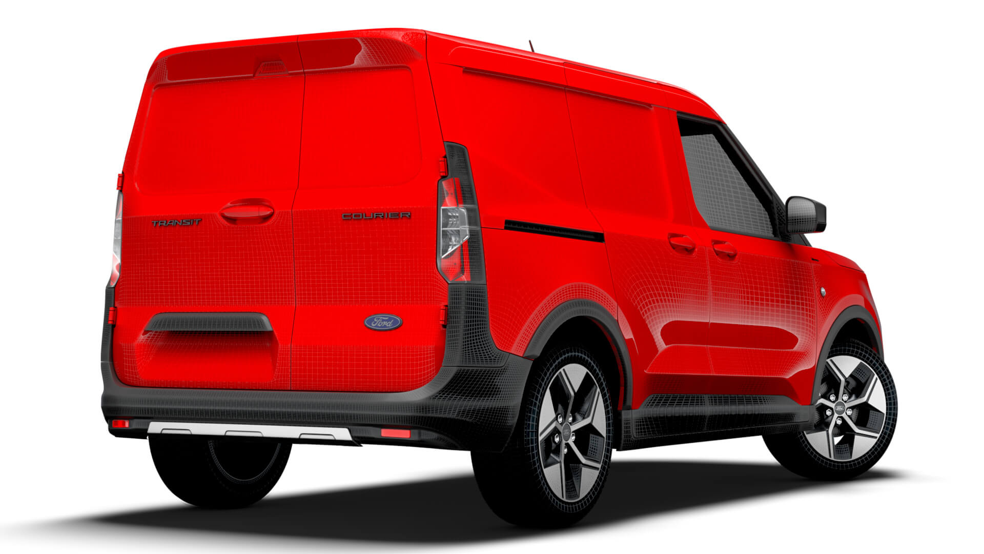 Transit Active Ford Transit Courier Active 2024 - 3D Model by Creator 3D