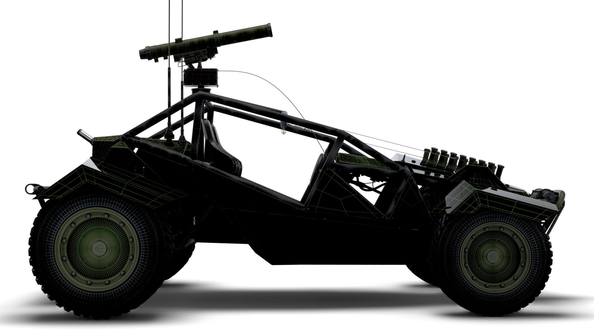 Generic Military Buggy ATGM 2023 3D Model by Creator 3D