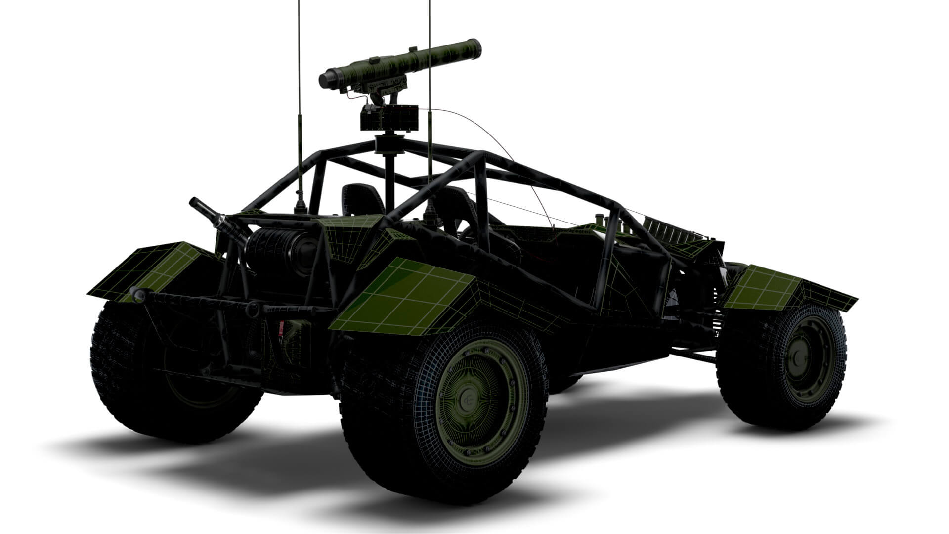 Generic Military Buggy ATGM 2023 - 3D Model by Creator 3D